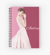 Audrey Hepburn Spiral Notebook
