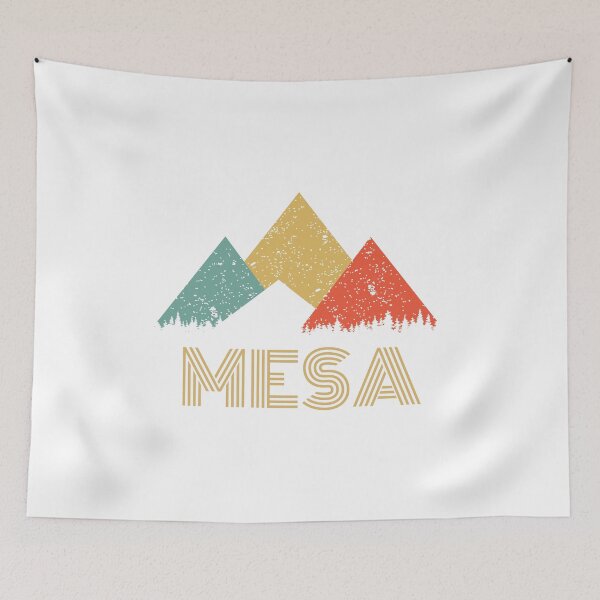 Item preview, Ciudad Retro de Mesa Mountain Shirt designed and sold by Theodore Cory.