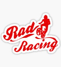 RAD BMX MOVIE HAND MADE Sticker