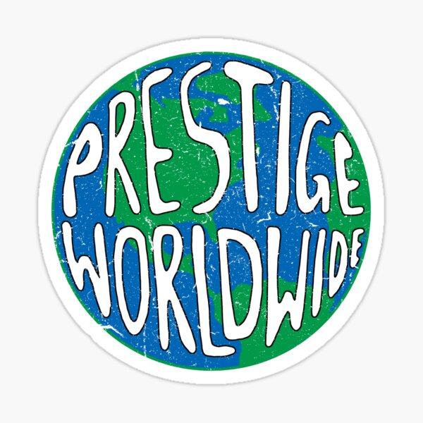 Vintage Prestige Worldwide Sticker