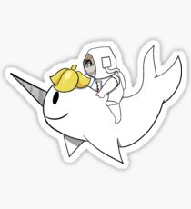 AH Michael Starwhal Aufkleber Sticker