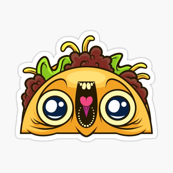 Item preview, Excited Taco designed and sold by artdyslexia.