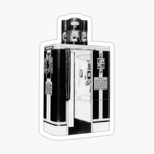 Photomatic Photobooth Sticker