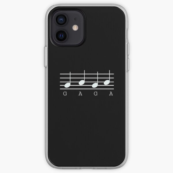 GAGA music notes iPhone Soft Case