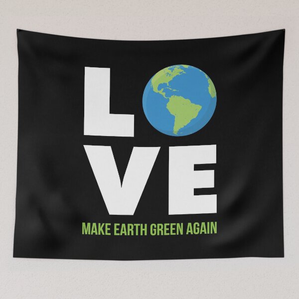 Item preview, Fridays For Future - Love Make Earth Green Again designed and sold by Mohja-Design.