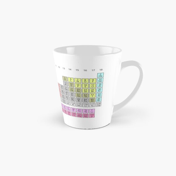 150th Anniversary: Periodic Table of Chemical Elements Tall Mug