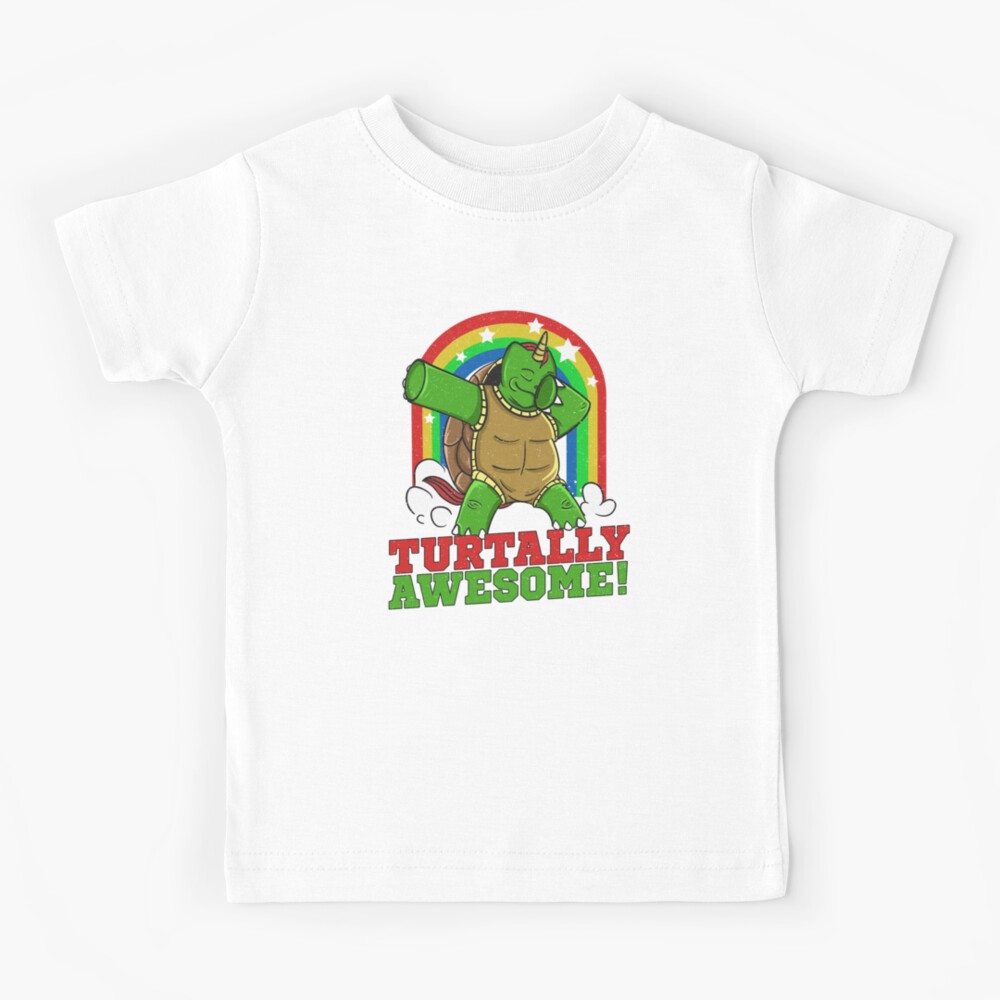 Dabbing Turtle Shirt Funny Turtles Saying Gifts Boys Girls Shirt - TeeUni