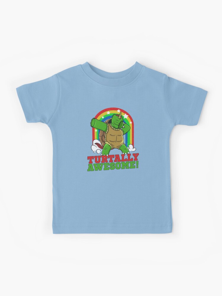 Dabbing Turtle Shirt Funny Turtles Saying Gifts Boys Girls Shirt - TeeUni