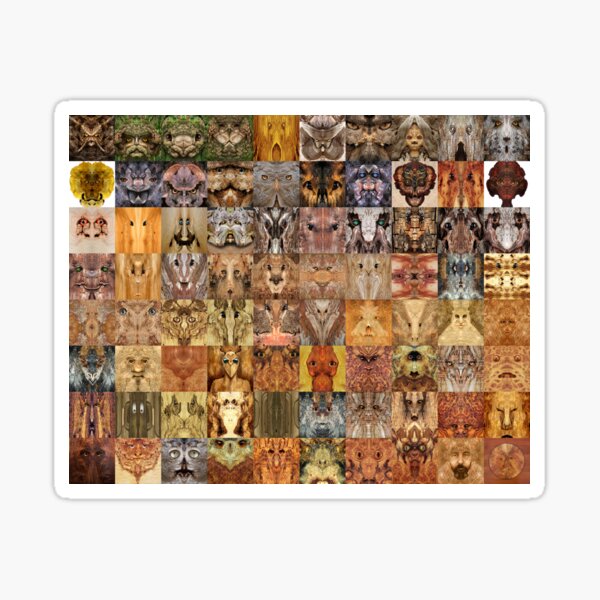 Woody Sampler Sticker