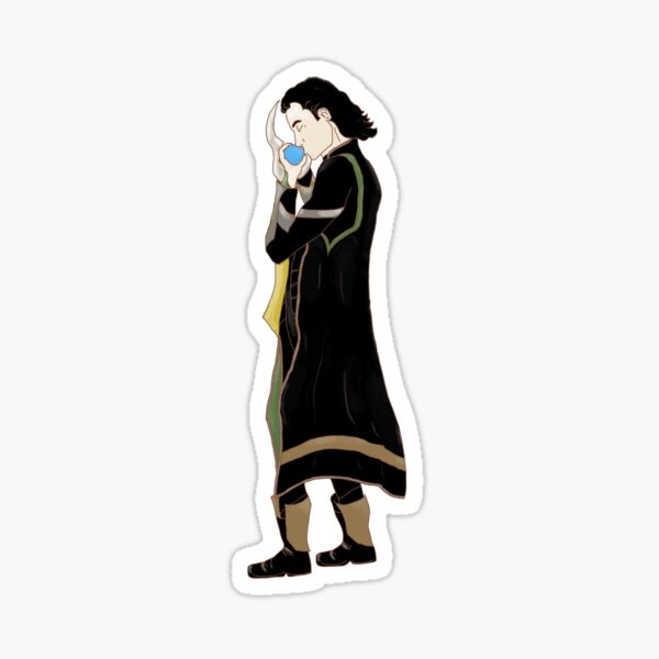 loki sticker by murphy26 redbubble