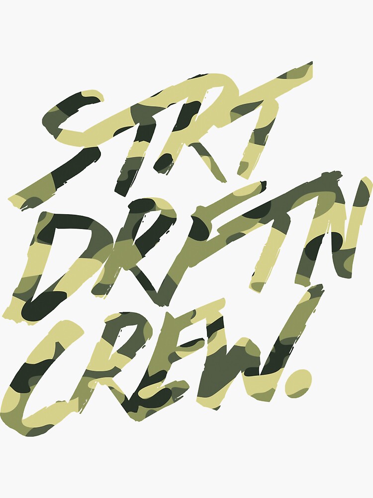 Thumbnail 3 of 3, Sticker, STRTDRFTNCREW. Sticker designed and sold by ZenkiMafaka.
