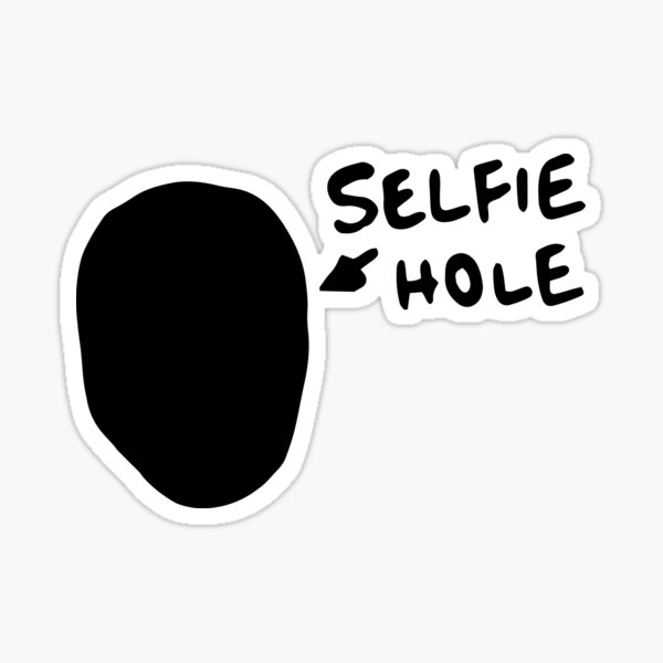 Vista previa del artículo con la obra «Dismaland Selfie Hole», diseñado y vendido por fandemonium.