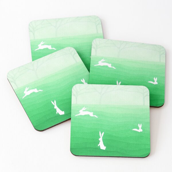 Item preview, Tree Rabbits, green  designed and sold by VApinx.