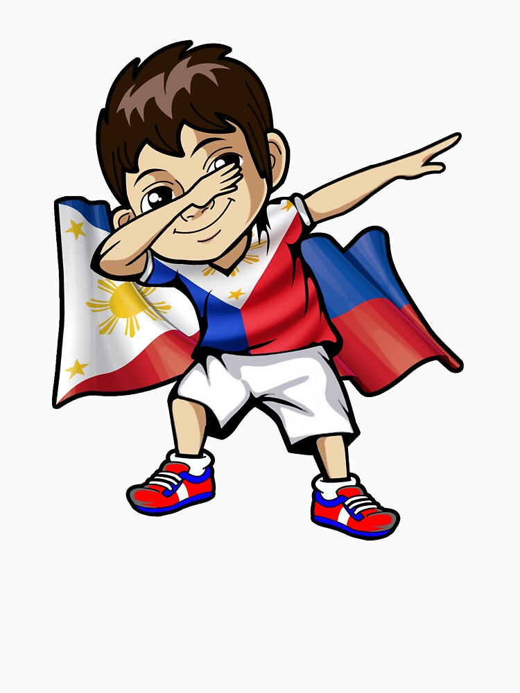 Dabbing Filipino Boy Pinoy Philippines Flag KidFunny Cool Awesome Dance Meme  Jersey Dab Essential T-Shirt for Sale by thekcstorellc