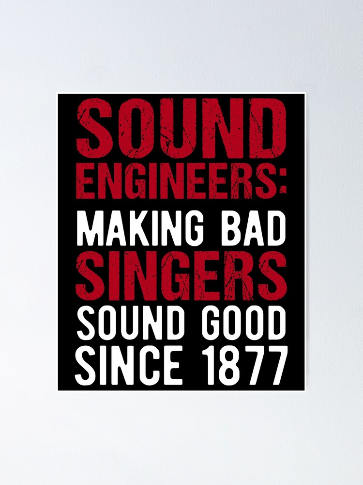 Sounds Technician Technical Recording Music Mixer Gift Audio Sound