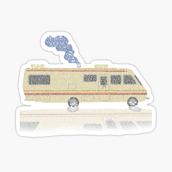 The Whole Story Wrapped up in one RV (Breaking Bad RV) Sticker