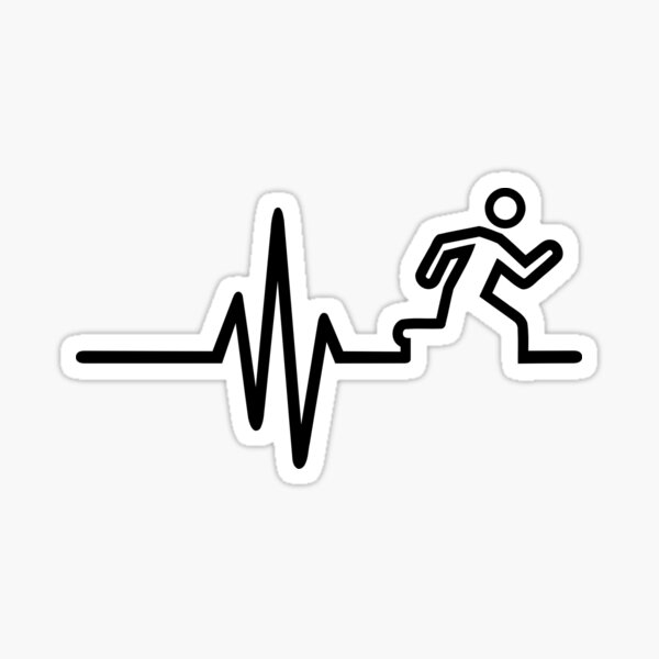 Runner frequency Sticker