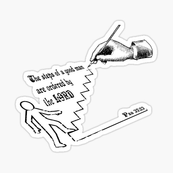 Item preview, PSALMS 37:23   THE STEPS OF A GOOD MAN designed and sold by Calgacus.