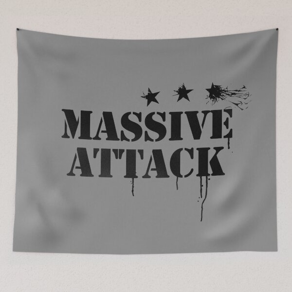 Item preview, ALTERNATIVE ROCK BAND/  LOGO ART / MA black designed and sold by designwowow.