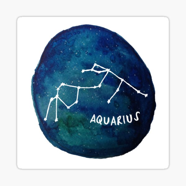 Aquarius Sticker