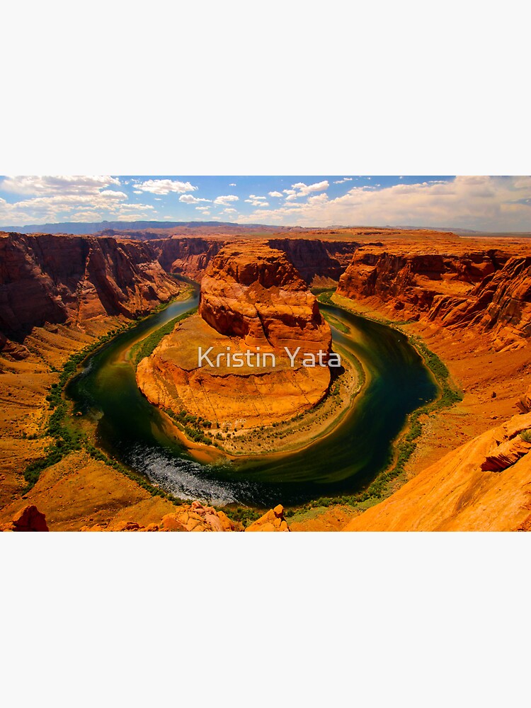 Thumbnail 3 of 3, Sticker, Horseshoe Bend designed and sold by kristinyata.