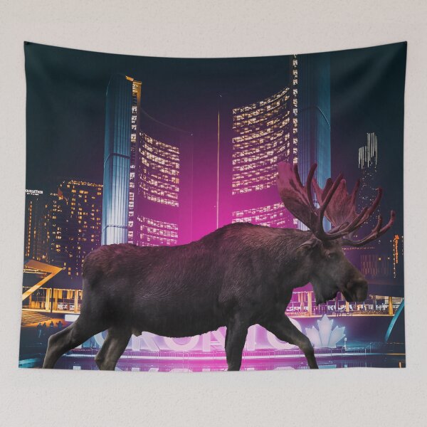 Item preview, Moose at City Hall (Toronto) designed and sold by DavidLoblaw.