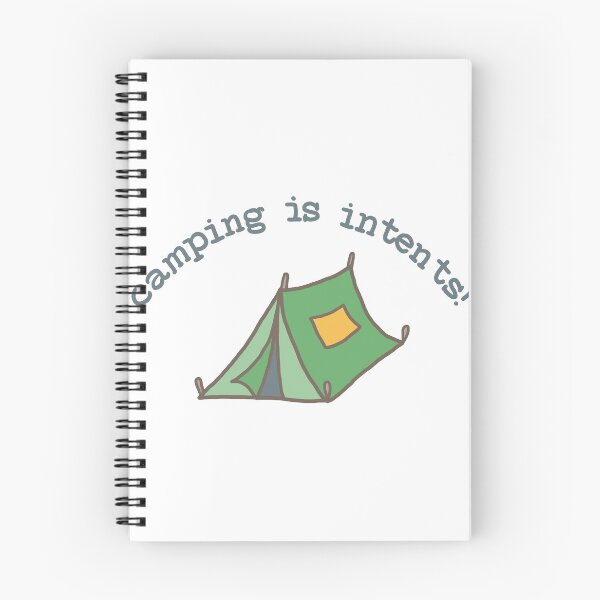 Item preview, Camping Is Intents designed and sold by WordvineMedia.