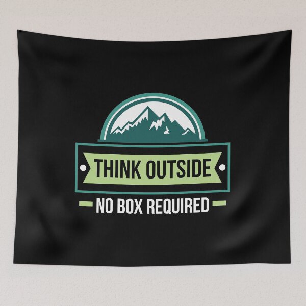 Item preview, Think Outside No Box Required designed and sold by sabertronics.