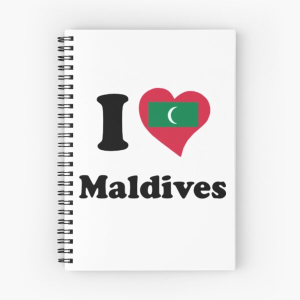 Item preview, I HEART MALDIVES designed and sold by Vitalia.