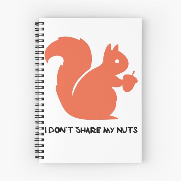 Item preview, Ardilla graciosa no comparto mi diseño de nueces designed and sold by PalazzolaDesign.