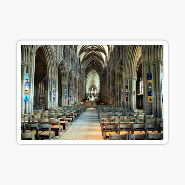 Lichfield Cathedral, The Nave Sticker