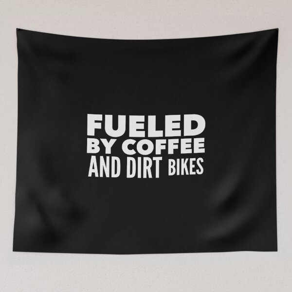 Item preview, Dirtbike product - Fueled By And Dirt Bikes - Motorcross Gifts designed and sold by stuch75.