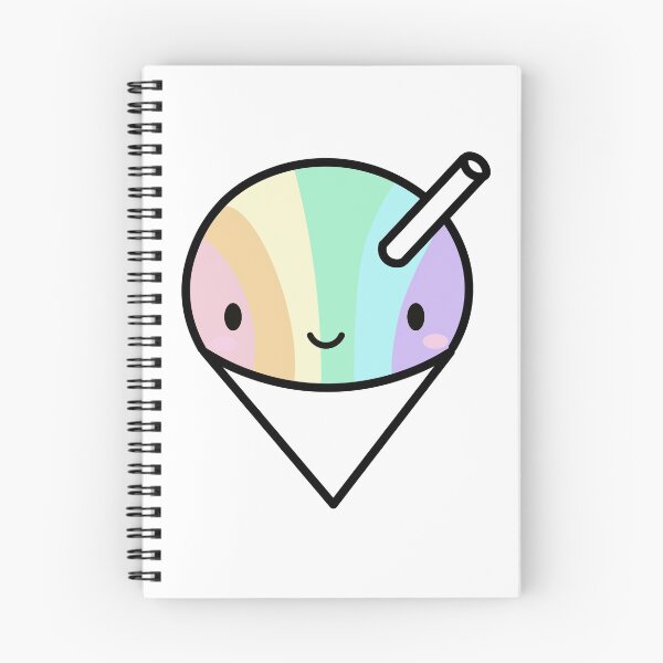 Item preview, Kawaii Rainbow Hawaiian Shaved Ice in Pastel Colors designed and sold by mariekawaii.