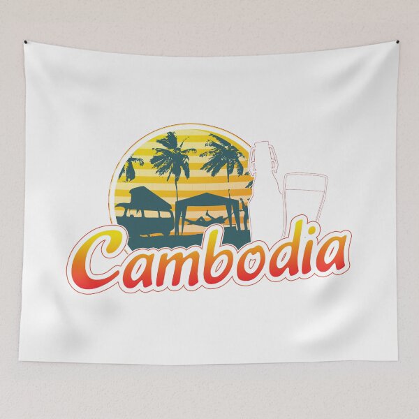 Item preview, Cambodia Traveller Travelling Gift For Men And Women designed and sold by festivalshirt.