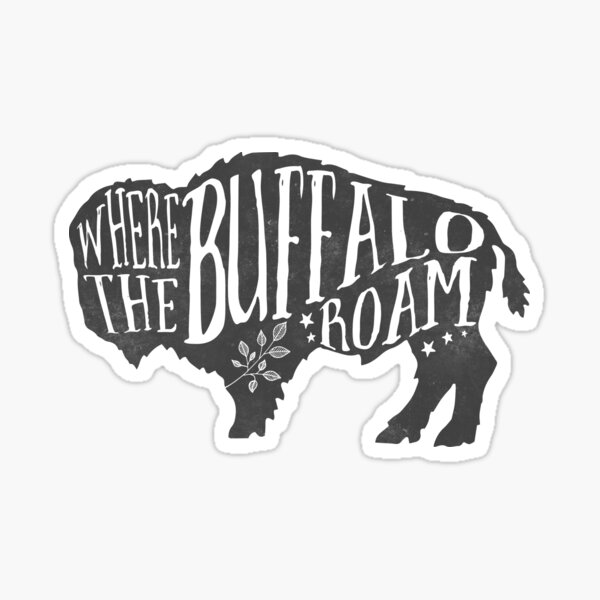 Item preview, Where The Buffalo Roam designed and sold by Cogdiss.