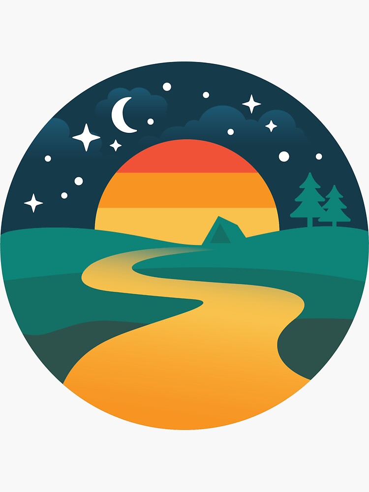 Moonlight Camping by heatheradesign