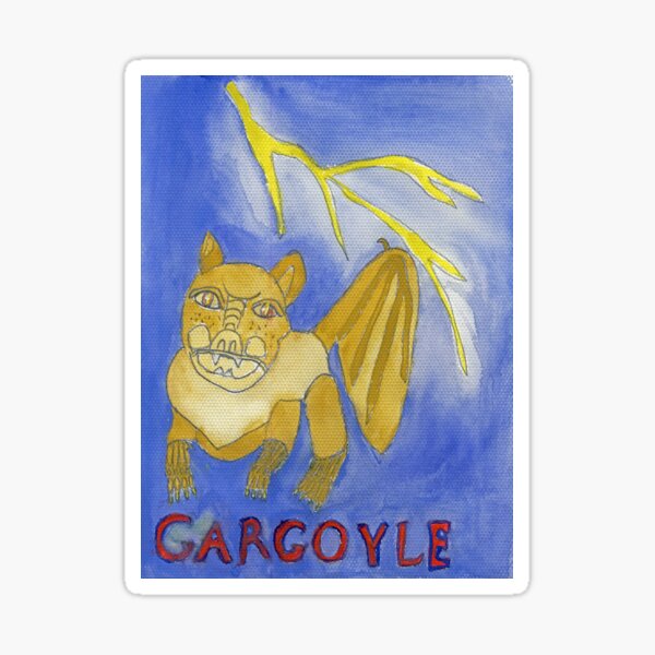 Gargoyle Sticker