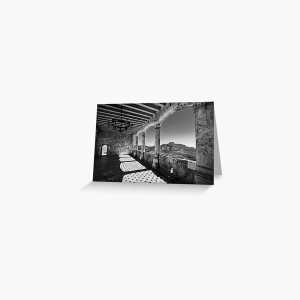 columnas B&W Greeting Card