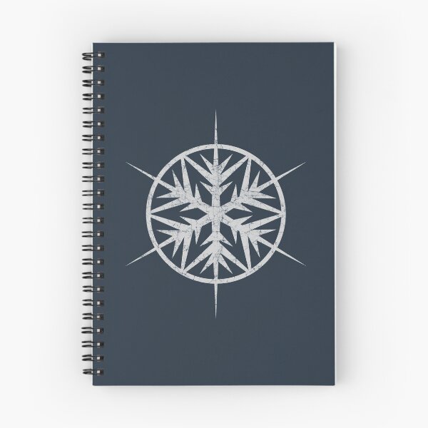 Item preview, Distressed Captain Cold white snowflake designed and sold by Raya Z.