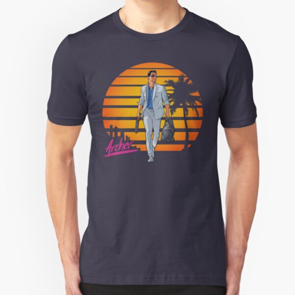 Archer-Eye On You T Shirt-Skate-Surf-Punk-Tee-White-Black-Unisex