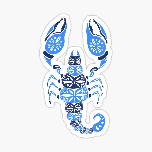 Item preview, Blue Scorpion designed and sold by Cat Coquillette.