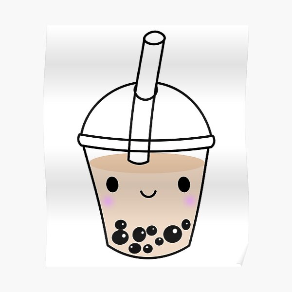 Royal Milk Tea Posters Redbubble - boba cafe recipe guide roblox