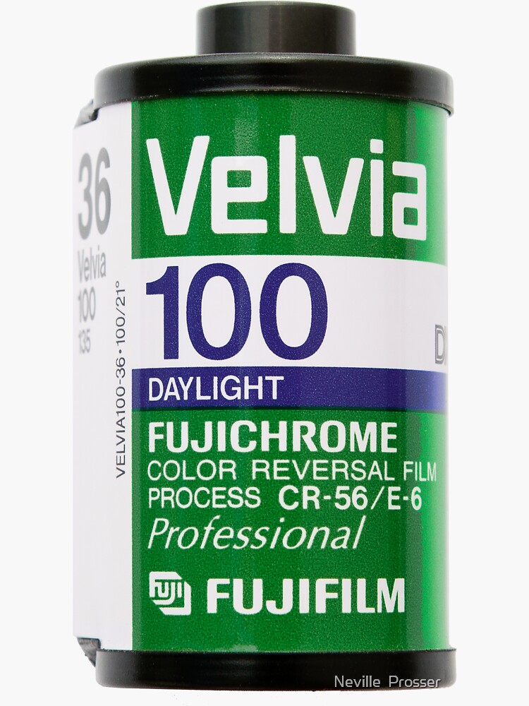 "Fuji Film Canister" Sticker for Sale by NevilleProsser Redbubble