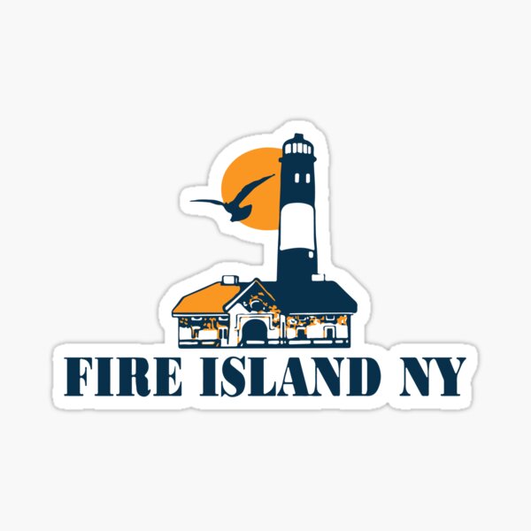 Artikel-Vorschau von Feuerinsel - New York., designt und verkauft von America Roadside..