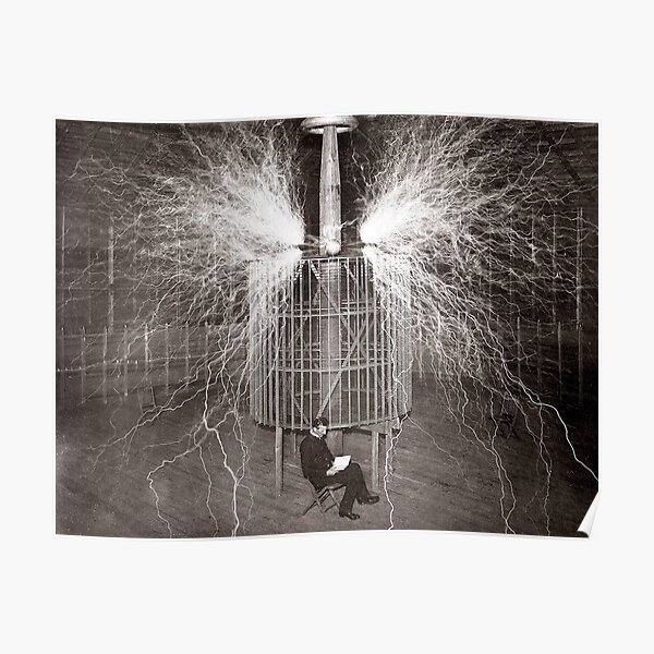 Nikola Tesla Poster