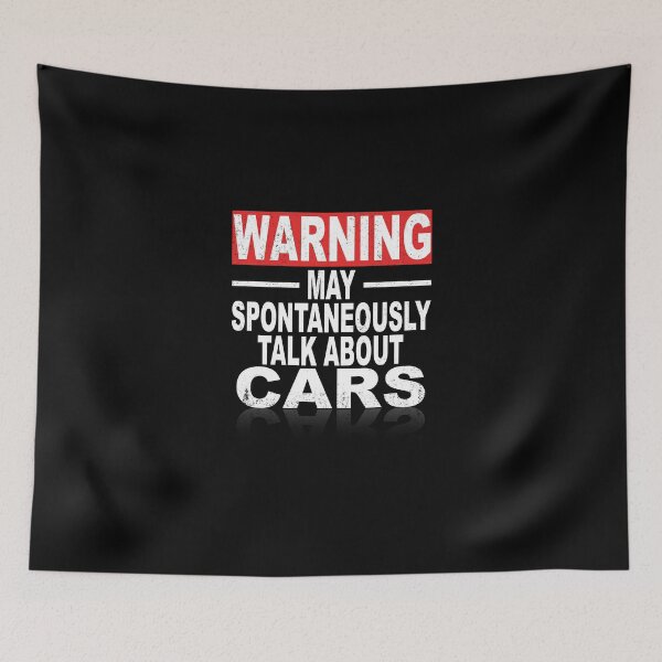 Item preview, Car Mechanic product - Warning May Spontaneously Talk About - Hobby Gift designed and sold by stuch75.