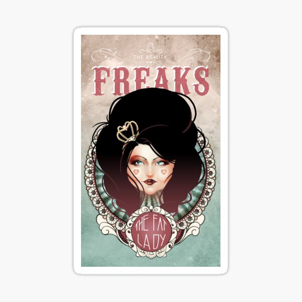 The Beauty Freaks - The Fat Girl Sticker