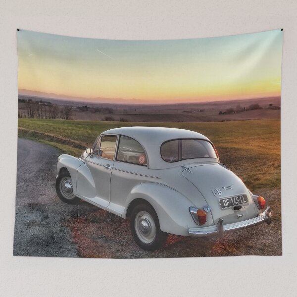 Item preview, Morris minor in the pyrenees designed and sold by dbdorristhemorris.