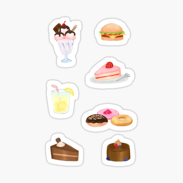 Item preview, Food Sticker Set designed and sold by kihori.