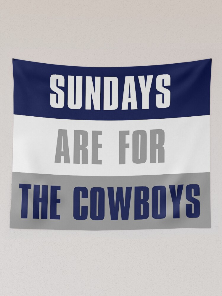 Sundays are for The Cowboys, Dallas Cowboys Essential T-Shirt for Sale by  elhefe